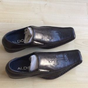 Aldo Rabenstein-22 Men’s Designer Dark Brown New with defects Size 41